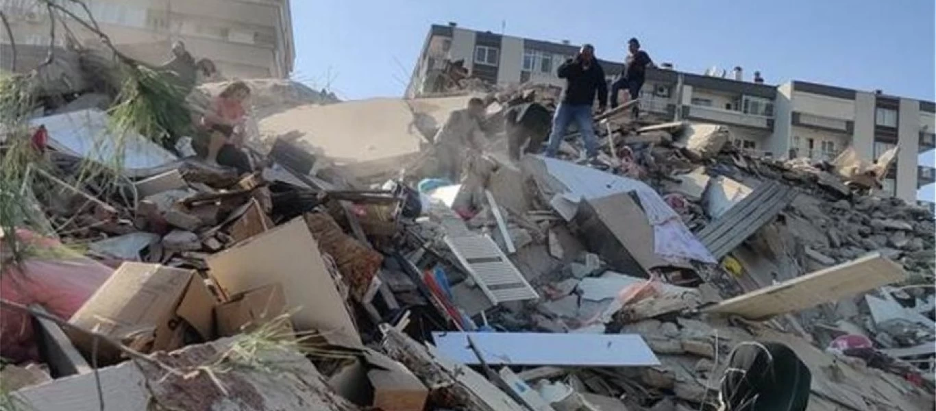 Σεισμός στη Σμύρνη: Τουλάχιστον 69 νεκροί και 949 τραυματίες